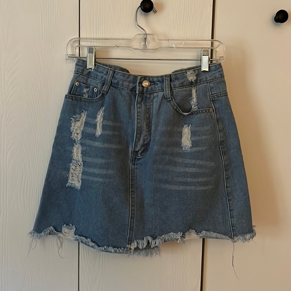 Levi's Dresses & Skirts - Vintage Levi’s High Waist Denim Skirt